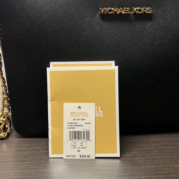 NWT Michael Kors Jet Set EW LG Crossbody SET - Picture 8 of 9
